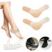 Healvian 8 Pairs Heel Protector | Soft Silicone Foot Cushions for Cracked Heels & Plantar Relief | Breathable TPR Moisturizing Socks - Buy Online on GoSupps.com