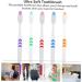 Collbath 30-Pack Disposable Soft Toothbrushes - Portable Travel Toothbrushes Individually Packed for Hotels & On-the-Go - Buy Online on GoSupps.com