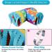 HOMEYA Pet Small Animal Tunnel with Fleece Forest Curtain - Hideout Play Tube for Guinea Pigs, Chinchillas, Hedgehogs, Rats, Sugar Glider - Rainbow, S-10.8 X 4.7 - Buy Online on GoSupps.com