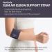 Heybody Slim Air Elbow Support Strap - Gray Medium | Elbow Brace Band for Ultimate Support - Buy Online on GoSupps.com