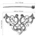 Viking Dragon Hairpin - Celtic Knot Vintage Silver Hair Clip for Women & Girls | 1Pc International Shipping - Buy Online on GoSupps.com