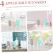 VINTORKY 1 Set Silica Gel Bottle Travel Lotion Dispensing Bottle - Buy Online on GoSupps.com