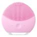 FOREO LUNA mini 2 Ultra-hygienic Facial Cleansing Brush All Skin Types Face Massager for Clean & Healthy Face Care Extra Absorption of Facial Skin Care Products Waterproof Pearl Pink