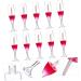 10 Pi ces Lot De Tubes De Gloss Vides Pour Rouge L vres Petits Tubes De Gloss Diy Pour Ranger Et Cosm tiques - Buy Online on GoSupps.com