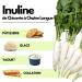 SaporePuro INULIN powder 250 g - LONG CHAIN - Prebiotic plant fiber from chicory roots - High performance inulin powder for fat replacement - Buy Online on GoSupps.com