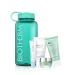 Biotherm The Drop - Aqua Drop for Women Skin and Body Hydration Essentials for Normal to Oily Skin Packed in a 1L Recycled Reusable Plastic Water Bottle With 4 Body and Skincare Products