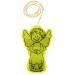 Guardian angel reflector for boys with excellent reflective properties - increases safety in road traffic for attachment to school bags backpack bicycle or stroller