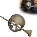 Handmade Punk Skull Hair Needle & Clip - Dead Head Halloween Hairpin with Artificial Bone - Buy Online on GoSupps.com