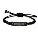 Dental Hygienist Funny Rope Bracelet Gifts from Men to Dental Hygienist Graduation Unique Gifts 'I'm Not Arguing. I'm Just Explaining Why I'm Right.' Quote Adjustable Black Rope Jewelry