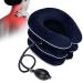 Air Inflatable Cervical Collar - Neck Pain Relief & Support Device for Home Use (Blue) - Buy Online on GoSupps.com