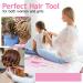 Topsy Tail Hair Tool: MORGLES French Braid Loop Tool in Pink with Rat Tail Comb - Buy Online on GoSupps.com