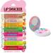 Lip Smacker Original & Best Holiday Flavored Lip Balm Party Pack Oatmeal Cookie & Sparkle & Shine Eyeshadow Makeup Palette Mermaid Palette Shimmer