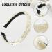 scicent Wedding Hair Accessories for Women 3 Pieces Crystal Rhinestone Headband Diamond Jeweled Sparkly Glitter Bling Head Bands Cross Hair Bands Thick Hair Hoops for Girls - 29816 - Buy Online on GoSupps.com