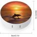 Buy Dolphin & Sunset Print Contact Lens Case | Travel-Friendly Lens Care Box - Buy Online on GoSupps.com
