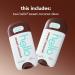 hello Sweet Coconut Deodorant With Shea Butter for Women & Activated Charcoal Epic Whitening Fluoride Free Toothpaste Fresh Mint + Coconut Oil Vegan & SLS Free - Buy Online on GoSupps.com
