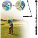 Golf Swing Trainer | Portable Golf Swing Master for Beginners | Improve Forearm Rotation & Shoulder Turn | Adjustable Exerciser Aid - Buy Online on GoSupps.com