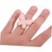 4pcs Japanese Imitation Shell Ring Tool - Nail Art Mixing Trays & Color Plates for Manicure - Zinc Alloy Heart Palette - Buy Online on GoSupps.com