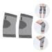 FRCOLOR 2 Pairs Warm Pads Brace | Protective Cushion Rodilleras para Gym | Sleeve Support for Men & Women | Light Grey - Buy Online on GoSupps.com