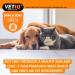 VetIQ Skin & Coat 250ml Promotes Healthy Skin & Coat with Omega 3 Oil Dog Grooming Supplement Helps Reduce Shedding Dog & Cat Supplements For Dry Itchy Skin - Buy Online on GoSupps.com