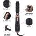 Hot Air Comb 4in1 Negative Ion Wet and Dry Electric Hair Dryer Comb Straightener Curling Hair Dryer Comb Insert Name Here (Black One Size) One Size Black - Buy Online on GoSupps.com