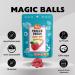  POL'S Pol's Freeze Fresh Magic Ball Raspberry and Apple "Fruit" a healthy snack 100% fruit an innovative snack perfect on the go ideal for dieting no additives no added sugar - Buy Online on GoSupps.com