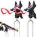 LEEKO rod holder fishing rod holder 2 pieces of stainless steel universal rod stand 360 adjustable fishing rod holder fishing accessories floor portable and removable
