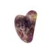 Amethyst Gua Sha Amethyst Gua Sha Massage Natural Skin Care Healing Equipment Stone Facial Gua Sha Tool Hand Made Amethyst Gua Sha-Purple