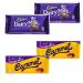 Cadbury Cadbury Dairy Pack of 2 Milk Chocolate Bars 200g and 2 Milk Chocolate Caramel Bars 120g