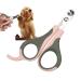 Dog Nail Clippers Avoid Overcutting Pet Non-slip Handles Pet Supplies Nail Clippers for Small Dogs Nail Clippers for Small A Grey Pink