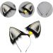 amangul Plush Animal Ears Hair Hoop Remote Control Electric Tail Rechargeable Headband Cosplay Costume Headdress Cosplay Costume(Ear Black Rice) - Buy Online on GoSupps.com