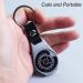 Mini Metal Compass Keychain for Outdoor Survival - Portable Carabiner Compass for Kids and Adults | Ideal for Camping, Traveling, Hiking, and Mountaineering - Buy Online on GoSupps.com