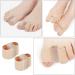 2pcs Nylon Toe Straightener Corrector Splint for Hammer, Claw, and Crooked Toes - Buy Online on GoSupps.com