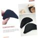 24 Pairs Sponge Toe Plug Shoe Filler Insoles | Women's Loafer & Boot Heel Pads | Perfect Shoe Inserts for Oversized Footwear - Buy Online on GoSupps.com