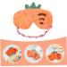 Buy Healeved Carrot Eye Mask - Cute Soft Plush Blindfold for Sleep Travel & Easter - Cartoon Nurses Hat Design - 1 Count - Buy Online on GoSupps.com
