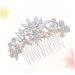 Ipetboom 1pc Womens Hair Clips Rhinestone Hair Comb Hair Barrettes for Women Hair Combs Bridal Haircombs Alloy Haircombs Rhinestone Haircombs for Women European and American Bride Headgear - Buy Online on GoSupps.com