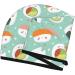 Kawaii Sushi Microfiber Hair Towel - Soft Super Absorbent Coral Velvet Hair Wrap for Long Curly & Thick Hair - Buy Online on GoSupps.com