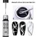 Metallic Painting Nail Gel Liner Polish Metallic Nail Art Gel Liner 3D Metal Painting Gel Drawing Mirror 3 Colors Nail Gel Polish Silver Soak off UV/LED Glossy Gel Liner DIY Nail Manicure - Buy Online on GoSupps.com