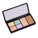 Amesor Cream concealers slimming concealers - 6-color concealer palette cream contour palette makeup palette long-lasting concealer for a