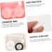 Lalafina 4-Piece Contact Lens Container Set - Eye Care Case with Remover for Easy Use | International Shipping Available - Buy Online on GoSupps.com