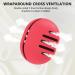 Fauxomor Makeup Sponge Holder - 3 Pack Silicone Beauty Blender Travel Bag | Sustainable & Portable Red Blue Purple - Buy Online on GoSupps.com