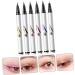 DRESSOOS 6pcs Colored Eyeliner White Liquid Eyeliner Matte Liquid Eyeliner White Eye Liner Eye Makeup Abs - Buy Online on GoSupps.com