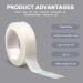 Fenshine Micropore Medical Tape for Eyelash Extensions - 10 Rolls, 0.5 inch x 10 Yards (White) - Eyelash Extension Supply - Buy Online on GoSupps.com