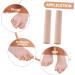 Healvian Silicone Toe Tubes - 4 Pcs Toe Sleeves Protector for Men - Flexible Toe Covers for Pain Relief and Care - Buy Online on GoSupps.com