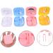 Partykindom 4-Piece Contact Lens Case Set | Colored Cosmetic Lens Containers | Mini Protection for All Contact Lenses - Buy Online on GoSupps.com