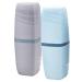 BLLREMIPSUR 2 pieces of toothbrush case wearable toothbrush case case case travel toothbrush box toothbrush case toothbrush containers for camping business trips at home hike
