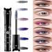 Kisshine Colorful Mascara Rainbow Fiber Mascara Set 6 Color Longlasting Thick & Long Eyelash Sets Smudge-Proof Eyes Makeup Gift for Women and Girls Pack of 6 (Z-Set)