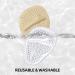 Premium Metatarsal Pads for Women - Silicone Ball of Foot Cushion Inserts | All-Day Pain Relief | Light Yellow & Transparent - Buy Online on GoSupps.com
