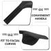 NOLITOY Plastic Hairdressing Face-shield Reusable Hairspray Protector Mask Black 1pcs Black - Buy Online on GoSupps.com