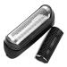 Shaver replacement head 10B 20B foil and cutter black compatible with Braun 10B series 190 180 170 1735