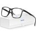 Blue Light Blocking Glasses: Computer Reading TV Phones Gaming Glasses Anti Eyestrain Blue Light Glasses for Woman/Men Anti UV Glare Eyeglasses (Black)